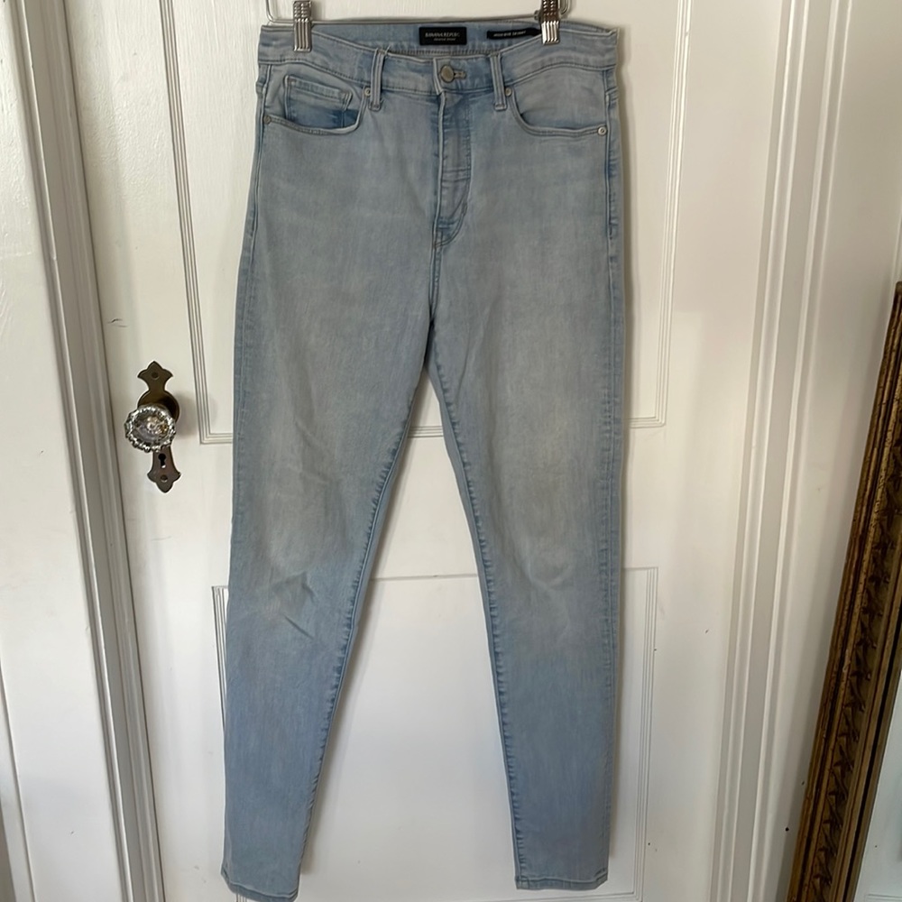 Banana republic high rise skinny